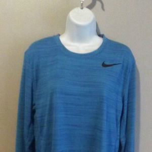 Wemans nike dri fit royal blue shirt size M